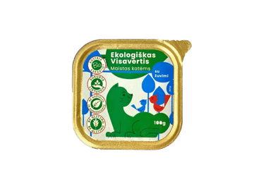 Organic complete cat food HOF CAT with fish, 100 g