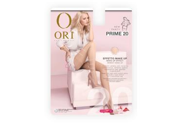 Moteriškos pėdkelnės ORI PRIME 20 den, 5 dydis, neutro