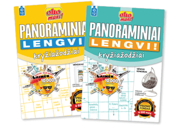 Žurnalas OHO MAXI!PANORAMINIAI LENGVI!, 1 vnt.