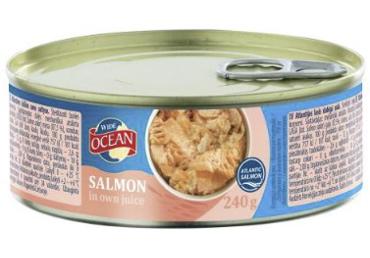 Lašišos savo sultyse WIDE OCEAN, 240 g