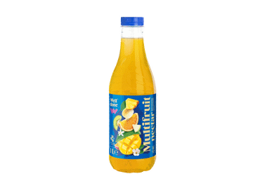 Смешанный фруктовый нектар с витаминами WELL DONE, PET, 1 л