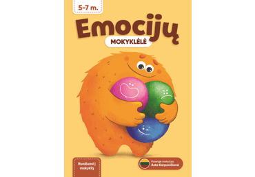 Knyga A. Karpovičienė EMOCIJŲ MOKYKLĖLĖ, 1 vnt.