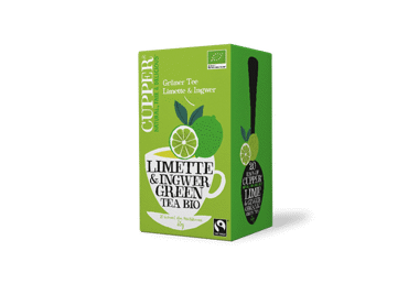 Органический зеленый чай CUPPER LIMETTE, 35 г