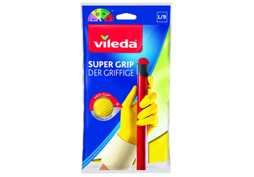 Guminės pirštinės VILEDA, L dydis, 1 vnt.