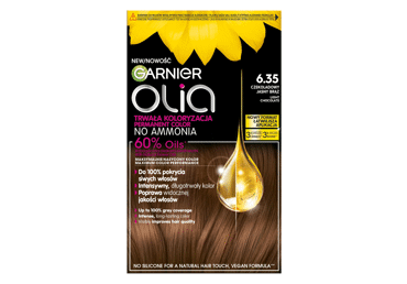 Plaukų dažai GARNIER OLIA, Nr. 6.35, 1 vnt.