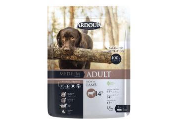 Dry Dog Food for Medium Breeds with Lamb ARDOUR, 1.5 kg