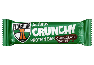 Protein bar ACTIVUS - ŽALGIRIS chocolate flavor, 50 g