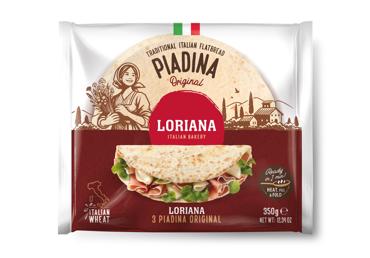 Italian bread Piadina LORIANA, 350 g