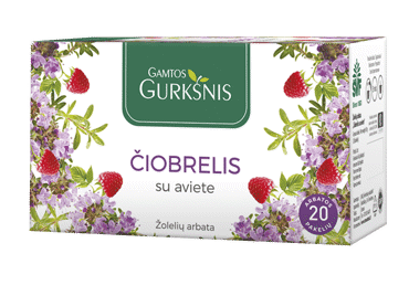 Thyme with raspberries tea NATURE'S SIP, 20 pcs.