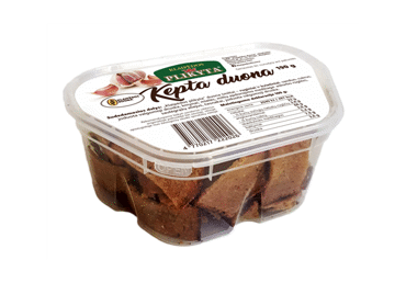Plikyta kepta duona KLAIPĖDOS DUONA, 190 g