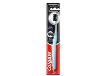 Dantų šepetėlis COLGATE HIGH DENSITY CHARCOAL SOFT, 1 vnt.