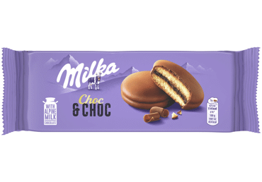 Sausainiai MILKA CHOC & CHOC, 150 g