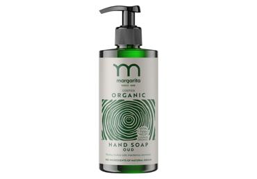MARGARITA COSMOS ORGANIC hand soap oud wood aroma, 300 ml