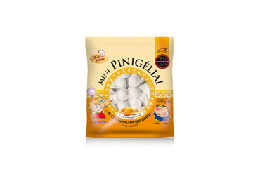 Šaldyti koldūnai MINI PINIGĖLIAI su mėsos įdaru, 500 g
