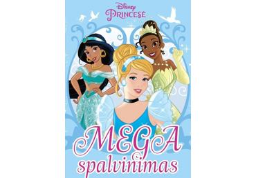 Knyga. Mega Spalvinimas Princesės