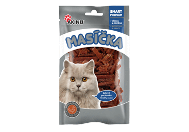 Kačių skanėstas AKINU su antiena, 50 g
