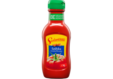 SUSLAVIČIAUS šašlykų pomidorų kečupas, 1 kg