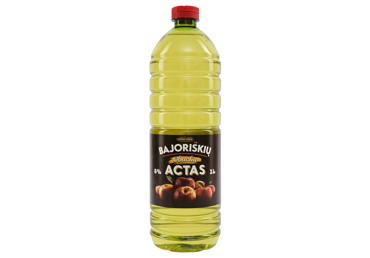 BAJORIŠKIŲ Obuolių actas, 6%, 1 l