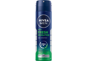 NIVEA Fresh Sensation spray antiperspirant for men, 150 ml