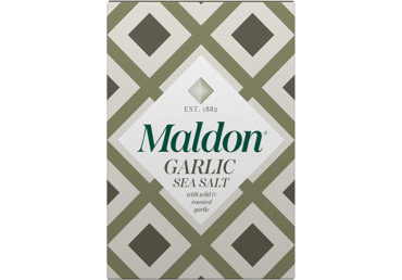 Соль хлопьями MALDON, с чесночным вкусом, 100 г