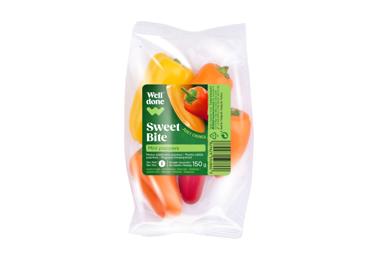 Mažos saldžiosios paprikos SWEET BITE WELL DONE, 150 g