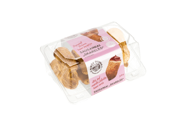 Печенье SKARELĖS с малиной, 320 г
