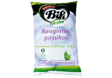Raugintos pasukos BIFI ACTIVE, 0,3 % rieb., 800 g