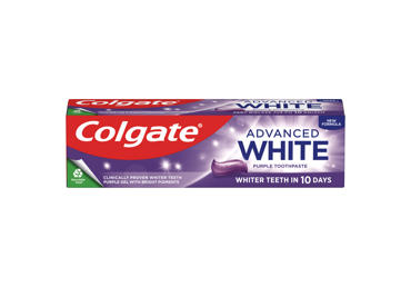 Danų pasta COLGATE ADVANCE WHITE PURPLE 75 ml