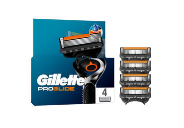 Skustuvo galvutės GILLETTE FUSION Proglide, 4vnt.