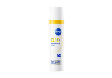 NIVEA Q10 ANTI-WRINKLE EXPERT KASDIENIS UV FLUIDAS SU SPF50 30 ml