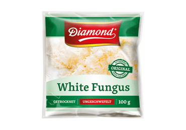 Baltieji kiniški džiovinti grybai DIAMOND WHITE FUNGUS, 100 g