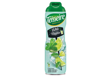 Sirupas TEISSEIRE, mochito skonio, be cukraus, 600 ml, 600 ml