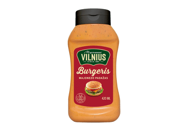 Mayonnaise sauce VILNIUS for burgers, 22.6%, 420 ml