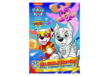 Knyga GALINGIEJI ŠUNYČIAI. SPALVINIMO KNYGELĖ, 1 vnt.