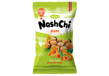 Pea and Oat Chips NASHCHI, pizza flavor, 60 g
