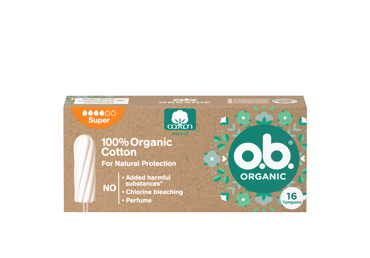 Tamponai O.B. ORGANIC SUPER, 16 vnt., 16 vnt.