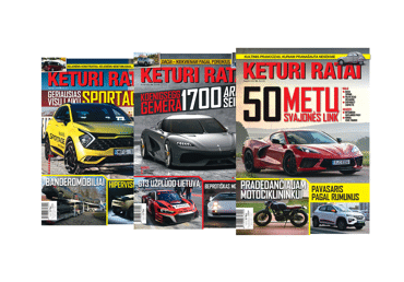 Žurnalas KETURI RATAI, 1 vnt.