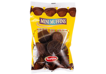 Maži kakaviniai keksiukai MINI MUFFINS, 250 g