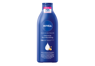 NIVEA Rich Nourishing maitinamasis kūno losjonas, 400 ml