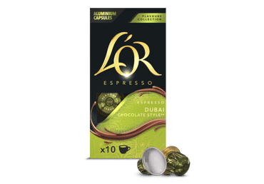 Kavos kapsulės L'OR DUBAI CHOCO, 52 g