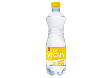 Gazuotas citrinų skonio vanduo VICHY CLASSIQUE, 500 ml