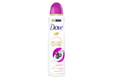 Women's spray antiperspirant DOVE ACAI BERRY, 150 ml