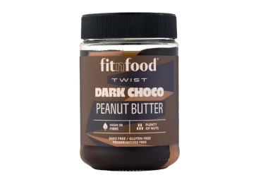 Dark chocolate and peanut FITNFOOD cream, 350 g