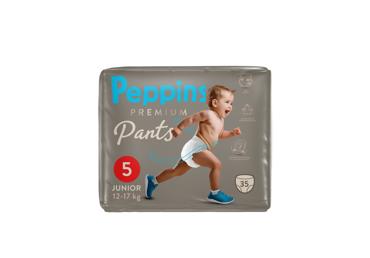 Sauskelnės-kelnaitės PEPPINS PREMIUM,12–17kg,35vnt
