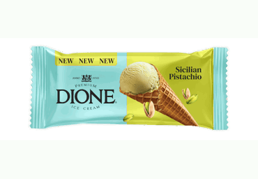 Съедобное мороженое DIONE, сицилийский вкус фисташки, 68 г