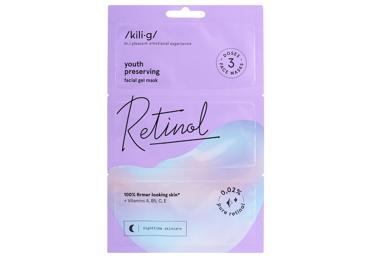 KILIG RETINOL гелевая маска для лица с ретинолом 3x7 мл