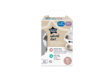 Buteliukas TOMMEE TIPPEE su žinduku (150 ml), 1 vnt.