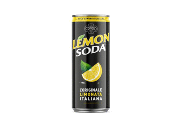 Gazuotas gėrimas CRODO LEMON SODA, 330 ml