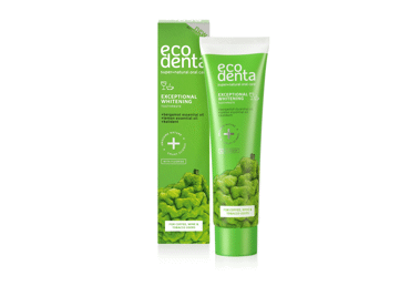 ECODENTA balinamoji dantų pasta su bergamotės ir citrinos aliejais 100 ml 