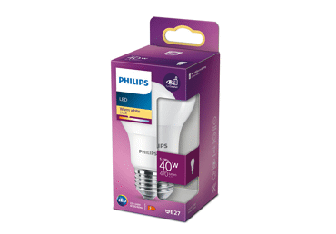 LED lemputė PHILIPS, E27, 40 W, 470 lm, 1 vnt.